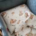 Poszewki na pościel - Zajączki