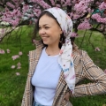 Duża Chusta Bambusowa Dla Mamy Łąka pistacja