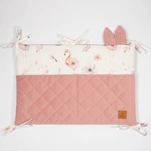 Organizer na łóżeczko - Flamingi