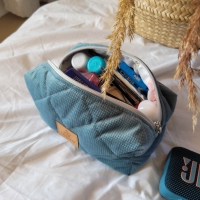 Kosmetyczka damska podróżna zieleń