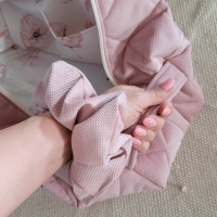 Duża kosmetyczka damska podróżna różowa