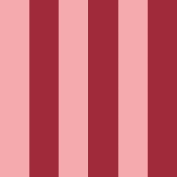 Prześcieradło bawełniane - Pasy różowo-czerwone