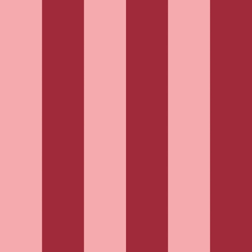 Prześcieradło Bawełniane- Pasy różowo-czerwone