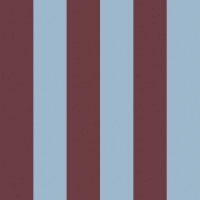 Prześcieradło bawełniane - Pasy niebiesko-brązowe