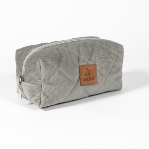 Kosmetyczka damska podróżna szara