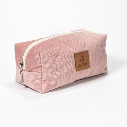 Kosmetyczka damska podróżna różowa