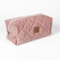 Duża kosmetyczka damska podróżna różowa