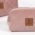 Zestaw kosmetyczek podróżnych różowych