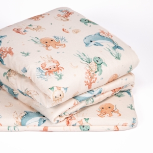 Pościel bambusowa z wypełnieniem - Ocean