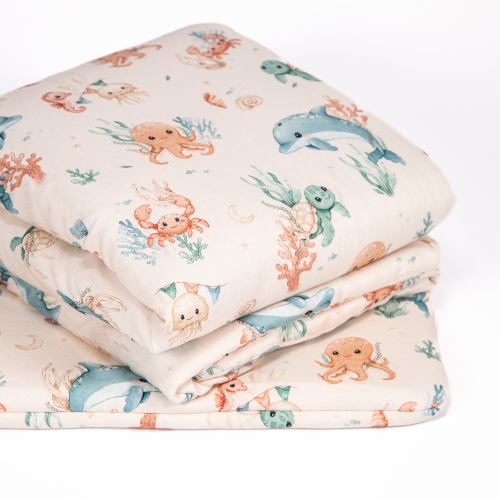 Pościel bambusowa z wypełnieniem - Ocean