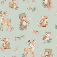 Prześcieradło bambusowe - Forest