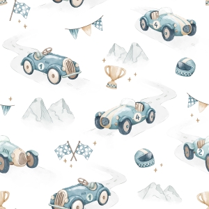 Prześcieradło bawełniane- Autka