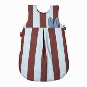 Śpiworek do spania - Pasy niebiesko - brązowe