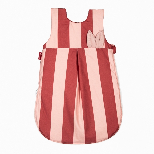 Śpiworek do spania - Pasy różowo - czerwone