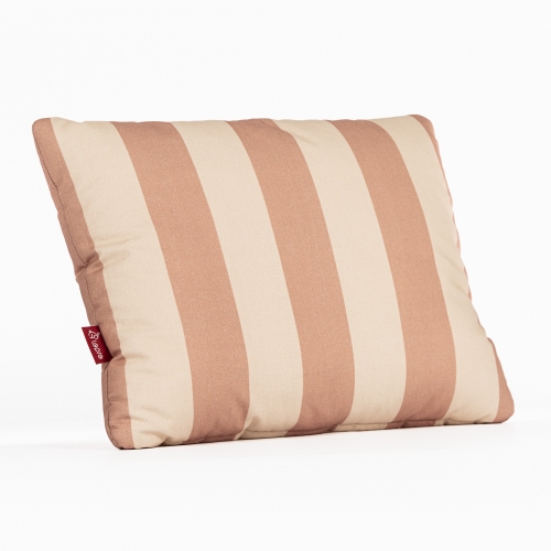 Poduszka do spania bawełniana - Pasy beżowe