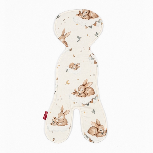 Wkładka antypotowa do fotelika - Zajączki