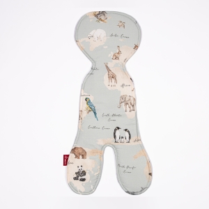 Wkładka antypotowa do fotelika - Mapa Świata