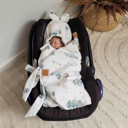 Otulacz do fotelika letni - Autka