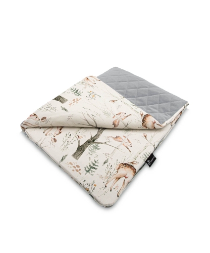 Kocyk - Leśny Raj / Velvet Szary